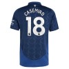 Officiële Voetbalshirt Manchester United Casemiro 18 Uit 2024-25 - Heren